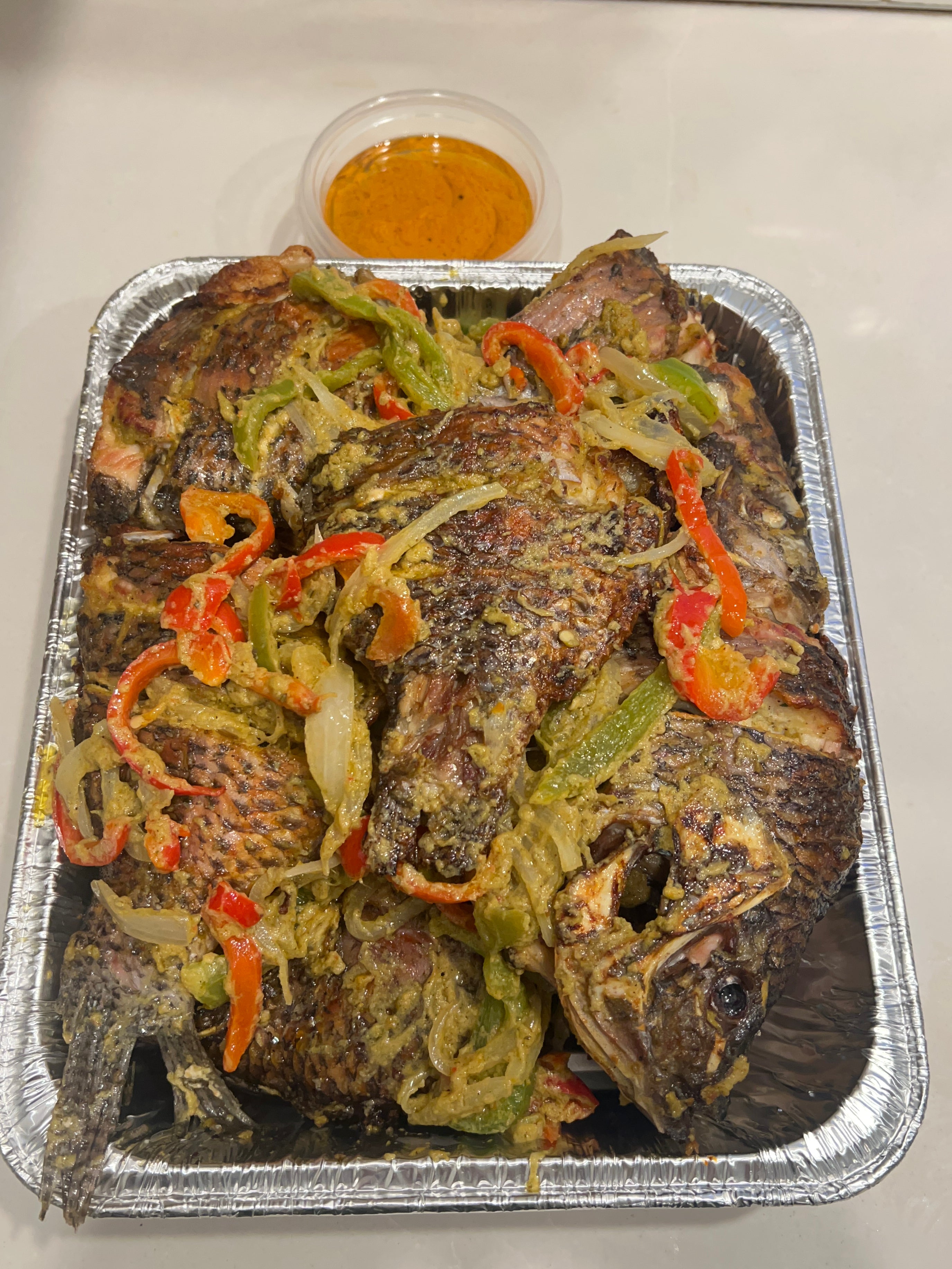 Grilled Tilapia fish