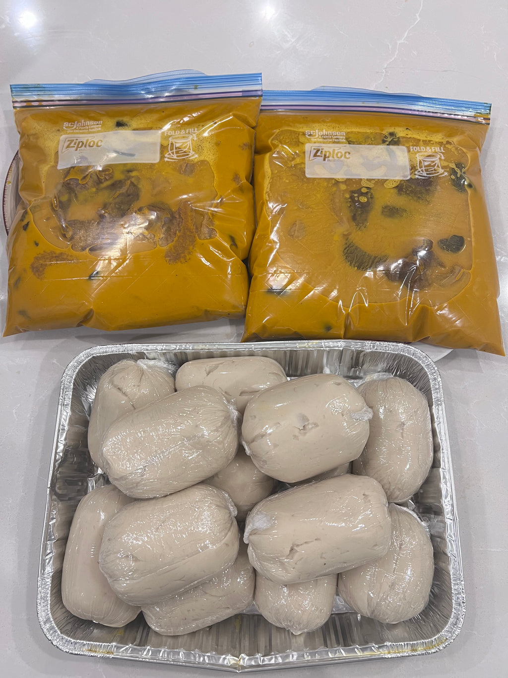 Achu and yellow soup