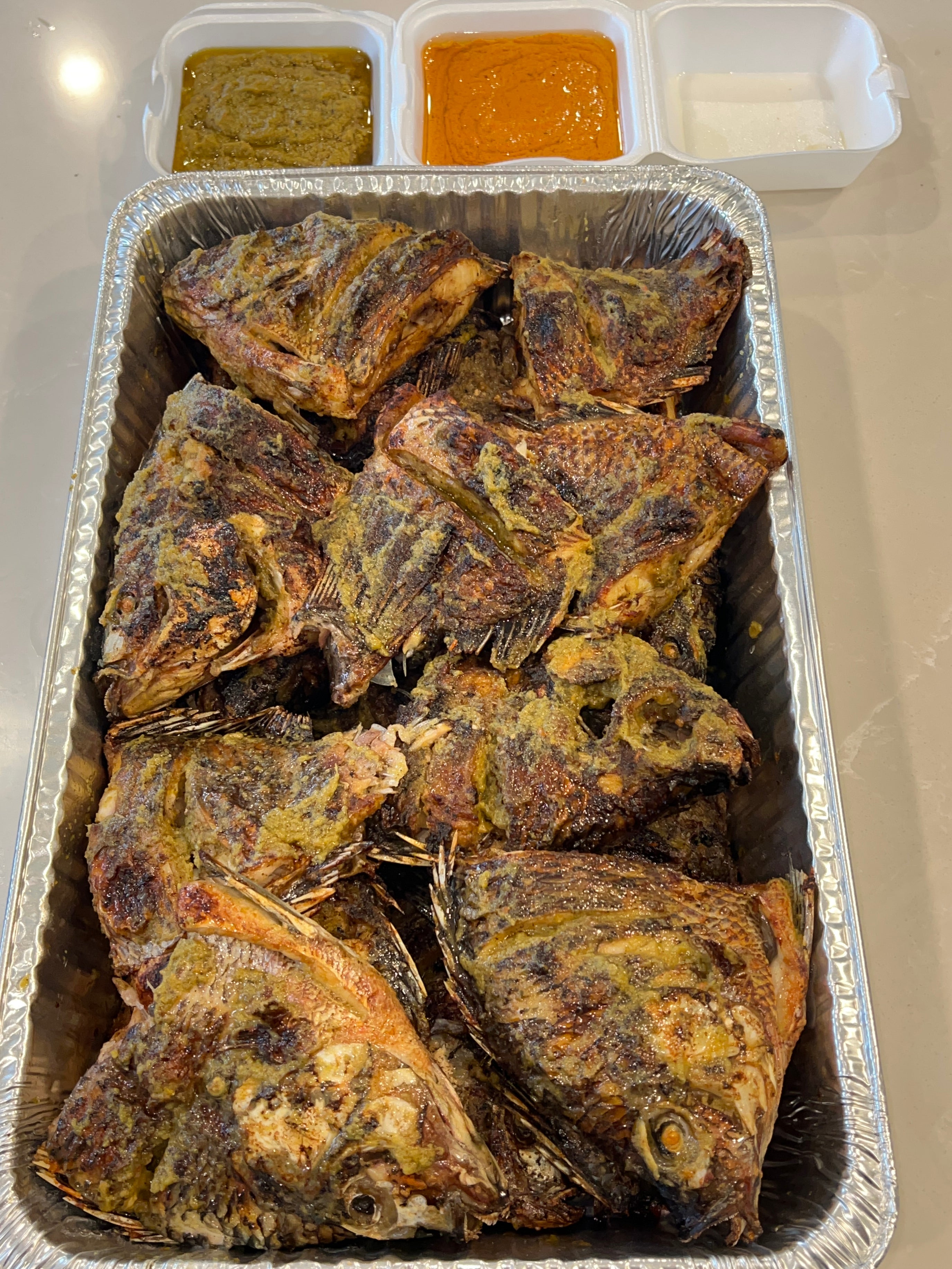 Grilled Tilapia fish