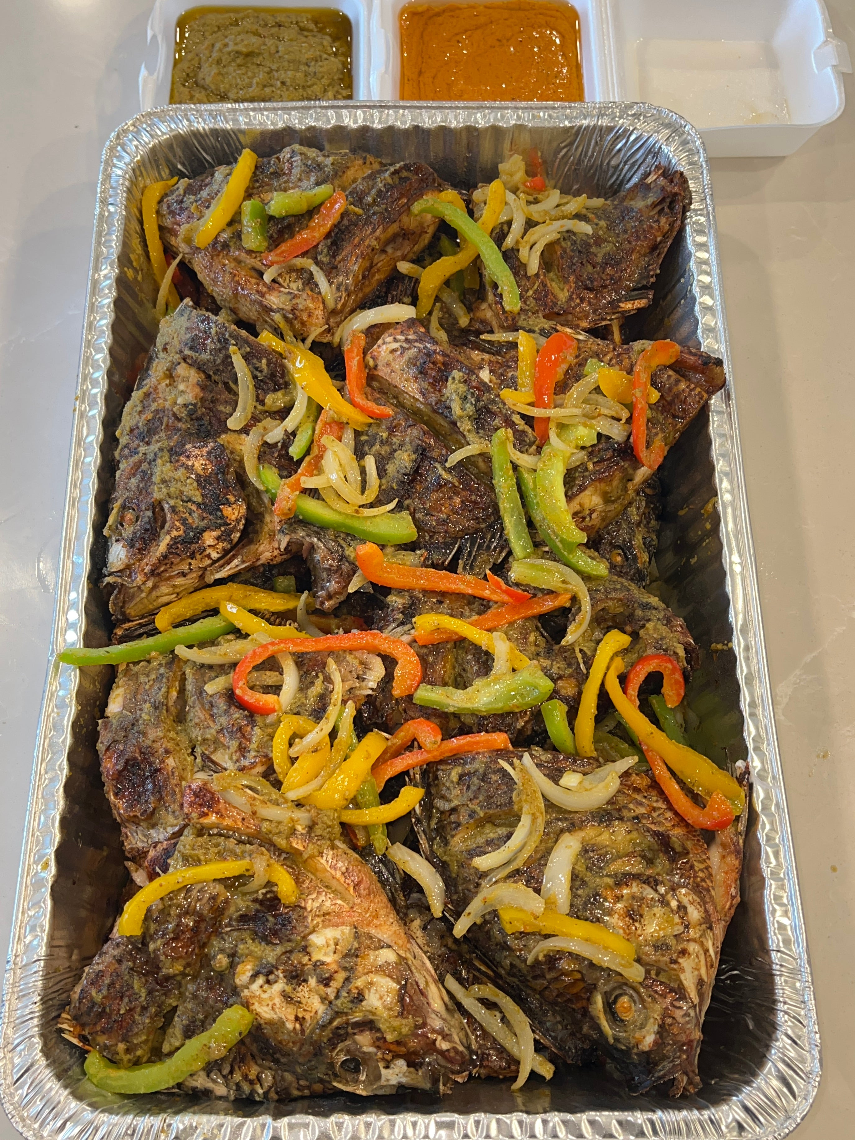 Grilled Tilapia fish