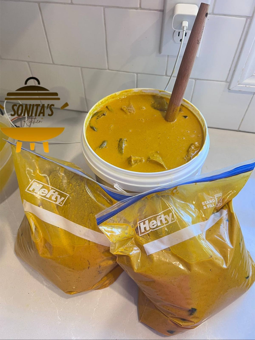 Achu and yellow soup